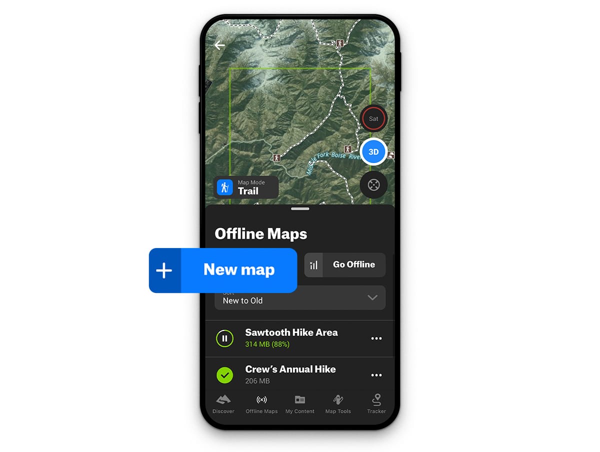 Offline Maps 101 New Map Screenshot