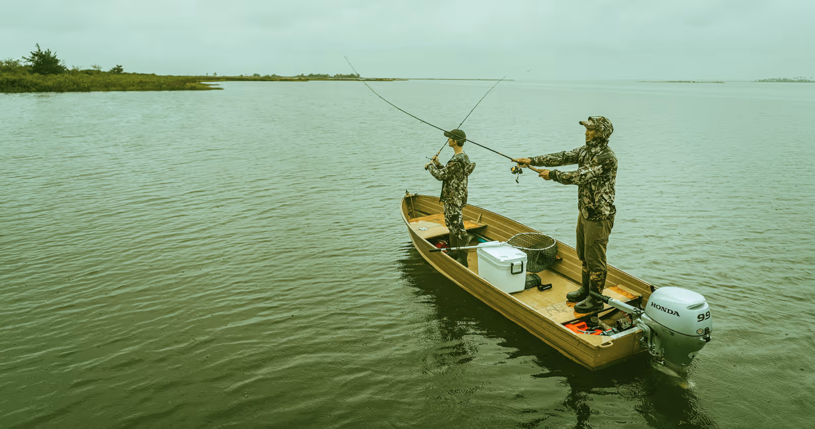 Fishing background