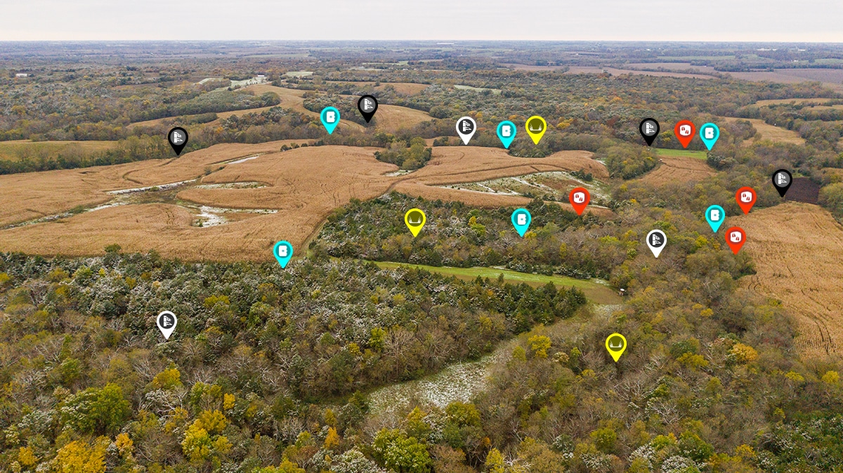 Image showing new colored Waypoints from onX Hunt.