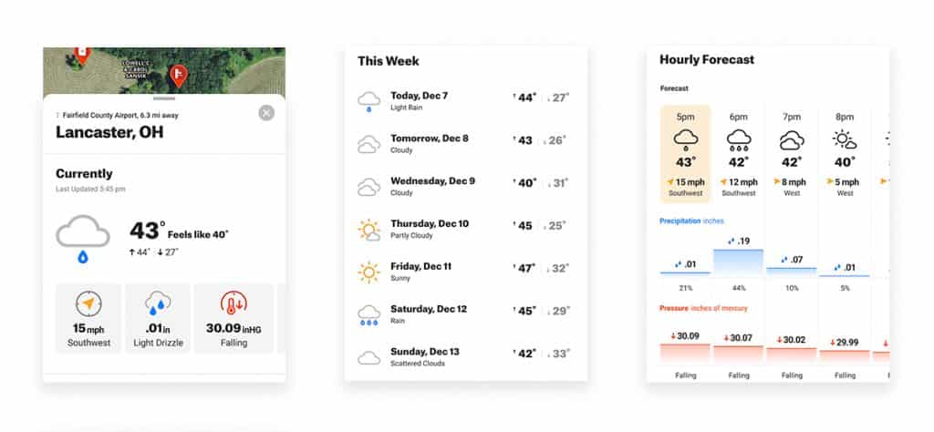onX Hunt Weather feature 2