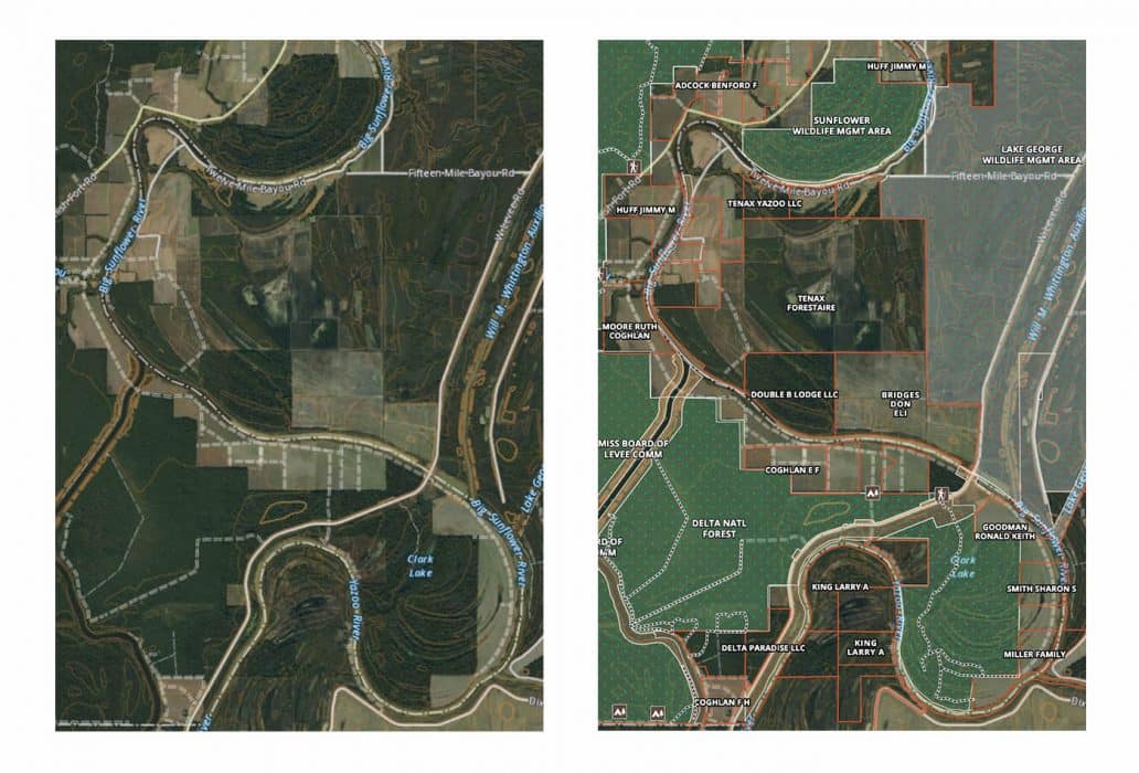 Mississippi Hunting Maps Private & Public Land MDWFP & WMA Maps onX