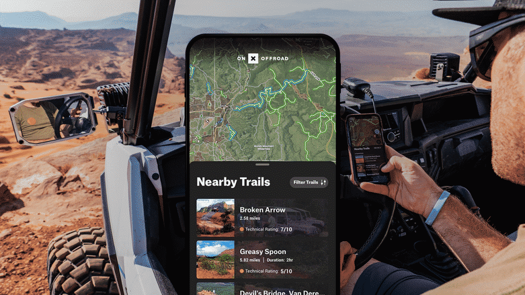 Maps of Arizona off-road trails