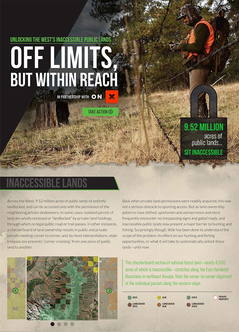 Landlocked Public Lands Land Access Reports and Updates onX