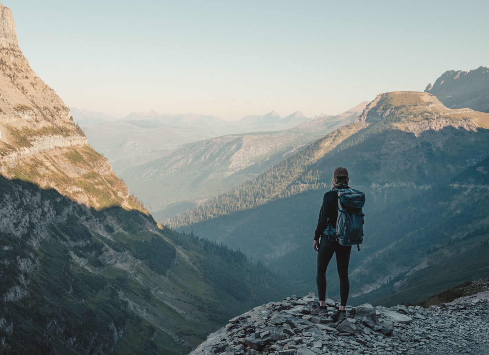 backpacking and hiking