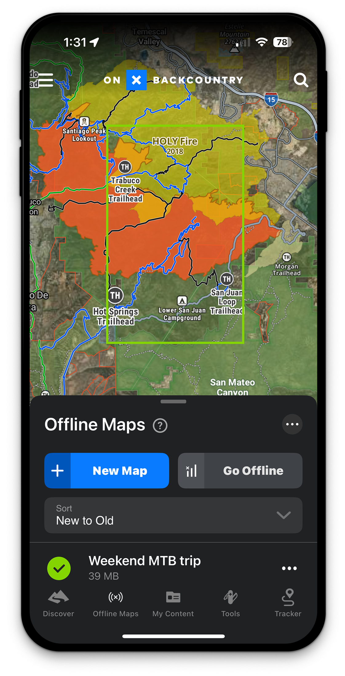 Simms Fire Map Wildfire Tools | Real-Time Fire, Smoke & Weather Maps | onX