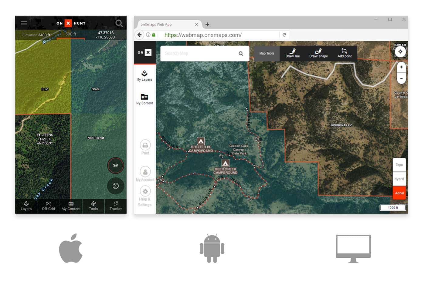 land boundaries app