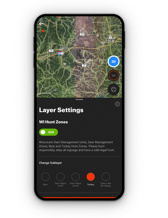 Best Turkey Hunting App for Android, iOS, and  onX