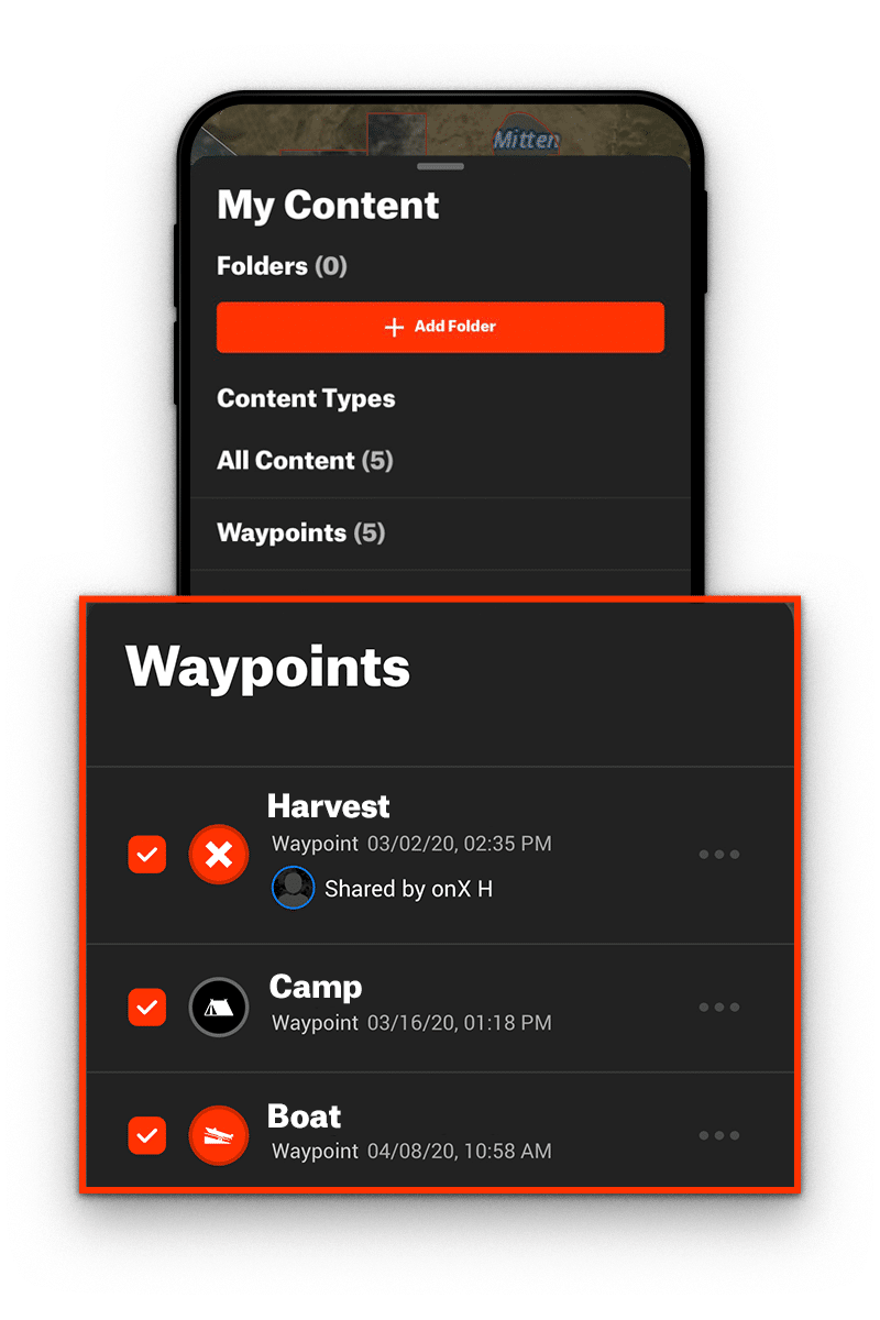 Sort and Filter Map Content