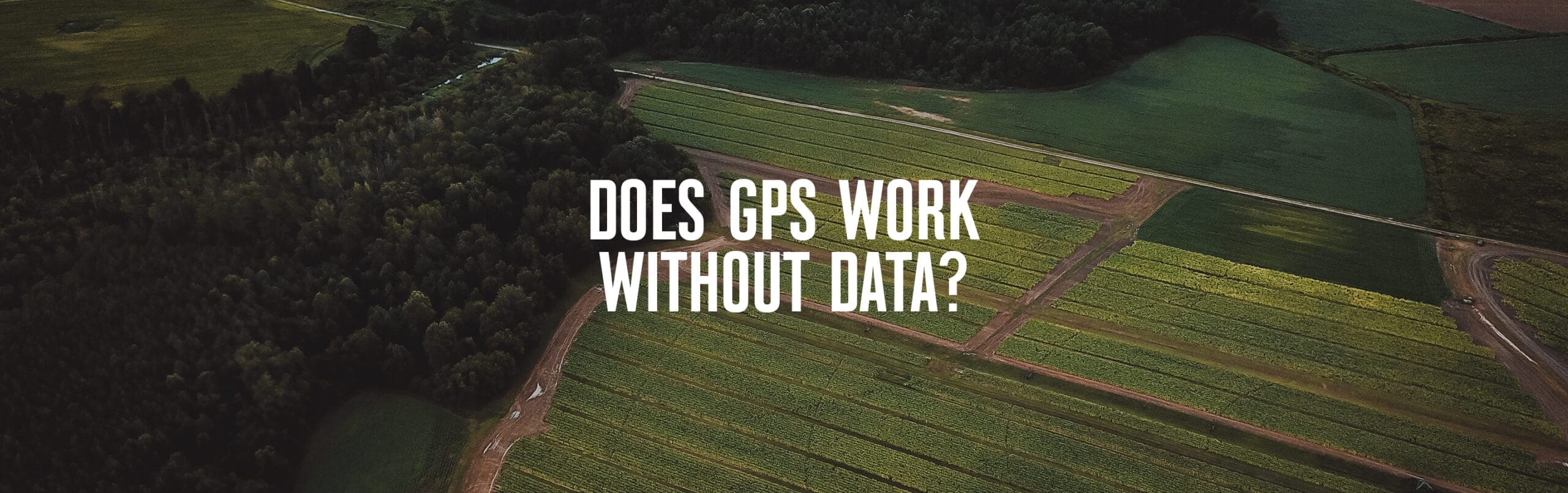 does GPS work without data?