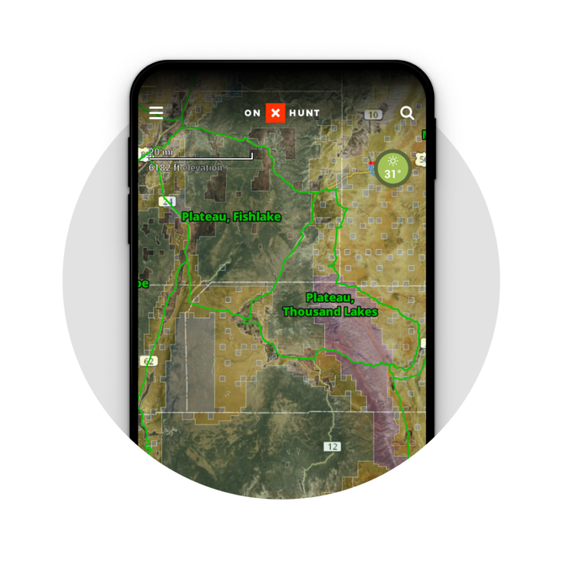 Public Land Map Find Public Land - GMU Map 800x800 