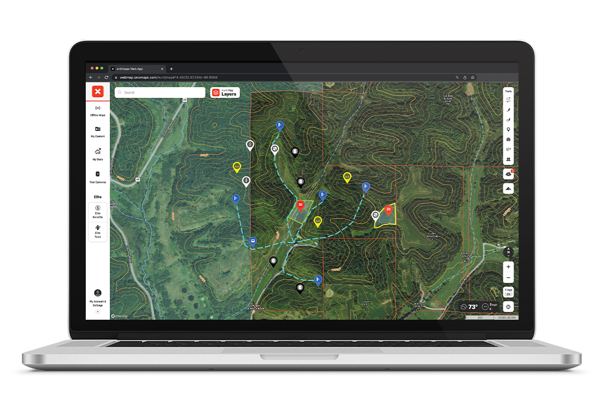 Best Hunting Apps GPS Landownership - Land Management Hunt App Page Update Block4 1200x800 1 