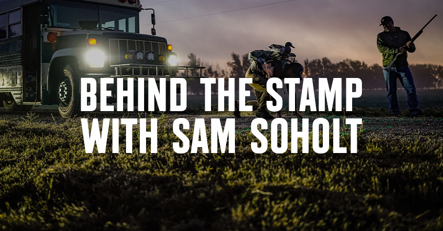 behind the stamp it forward movement