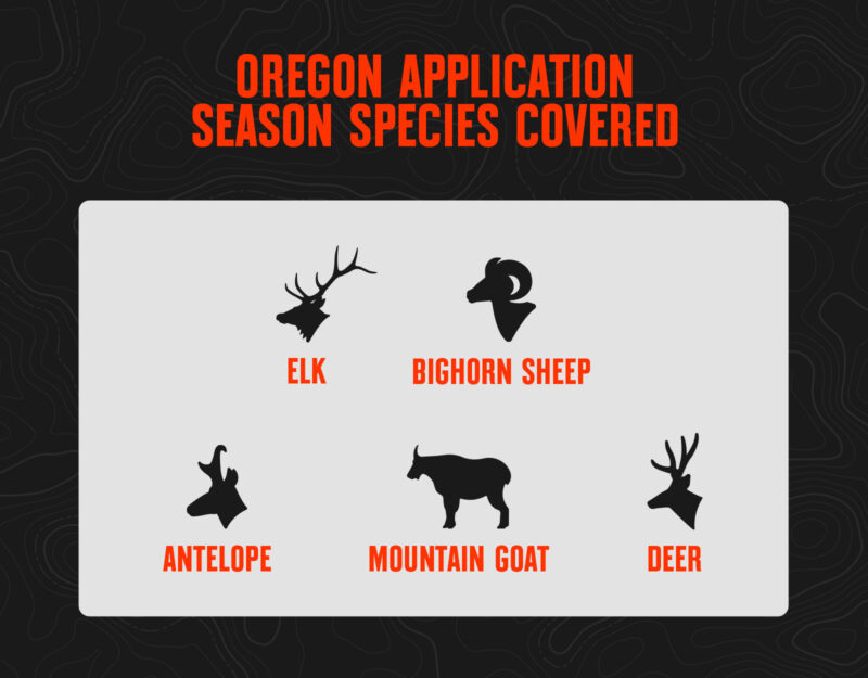 Oregon Hunting Application Details 2024 onX Hunt