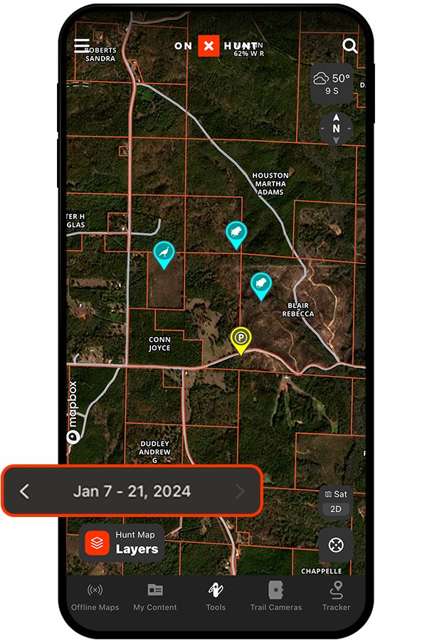 Best Turkey Hunting App for Android, iOS, and  onX