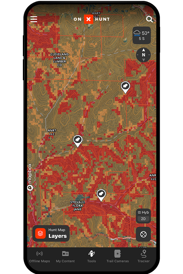 Best Turkey Hunting App for Android, iOS, and  onX