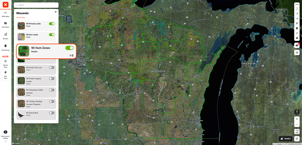 wisconsin turkey zone