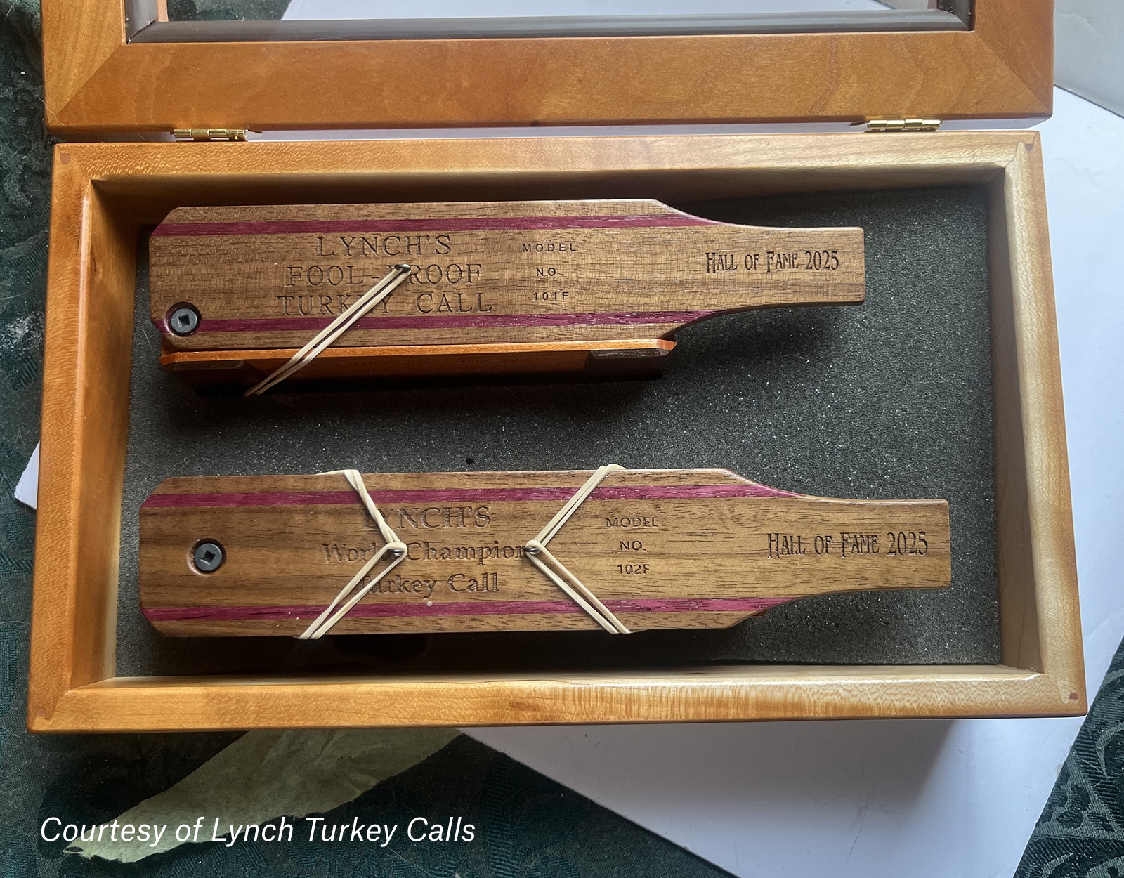 Antique M.L. Lynch Turkey Box Calls