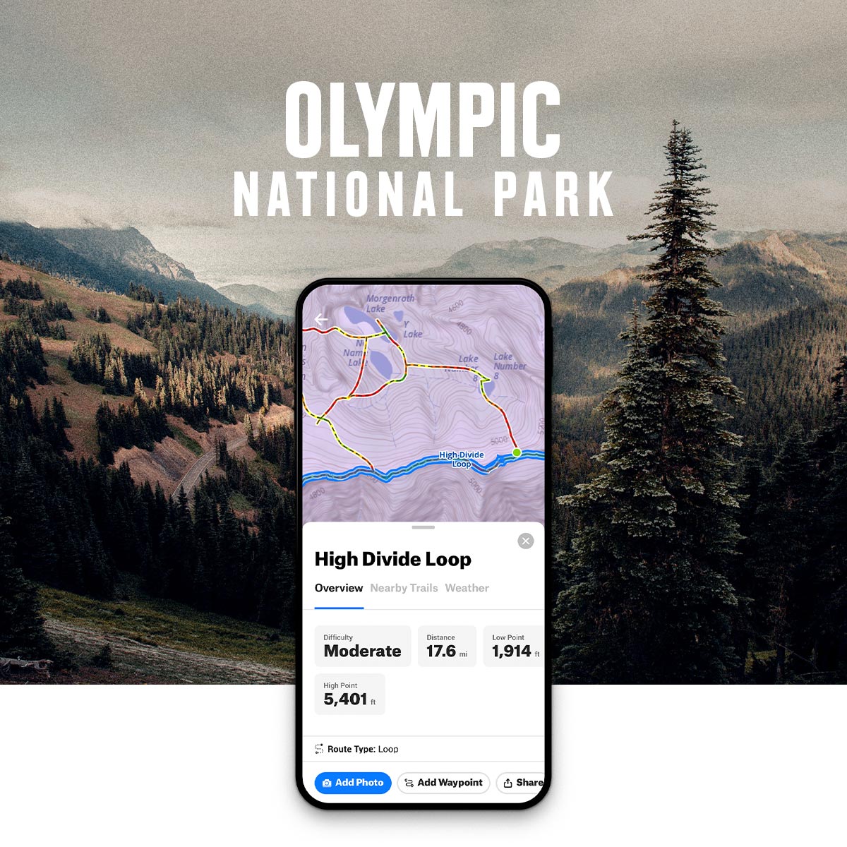 High Divide Loop Map Our Favorite National Park Adventures | onX Backcountry