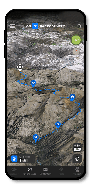 hiking app