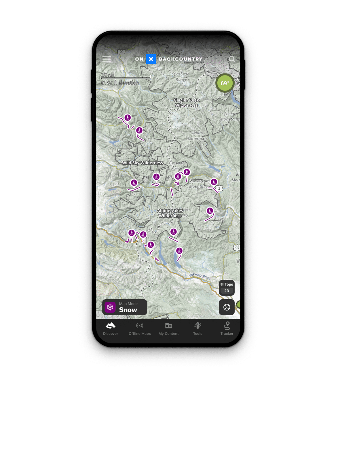 Snowshoe Trail App