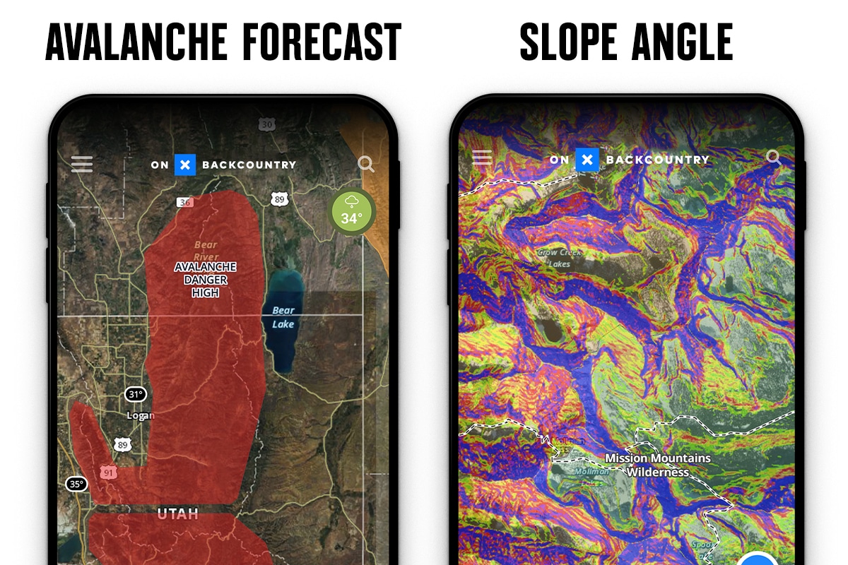 Avalanche Terrain Management with onX Backcountry