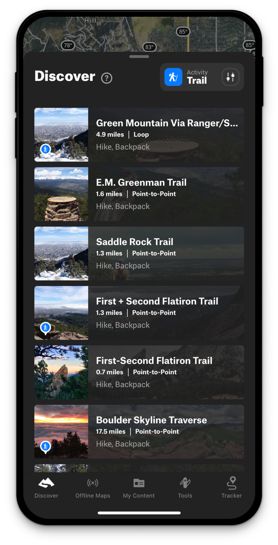 Find Running Trails Near You | onX Backcountry