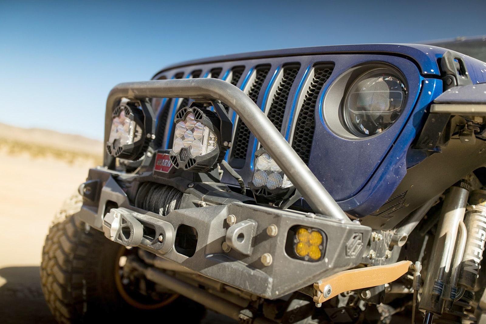 Winch bumper for Off road Recovery 