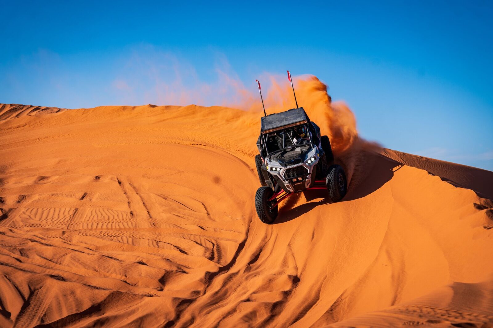 side by side off-roading at Glamis Sand Dunes 