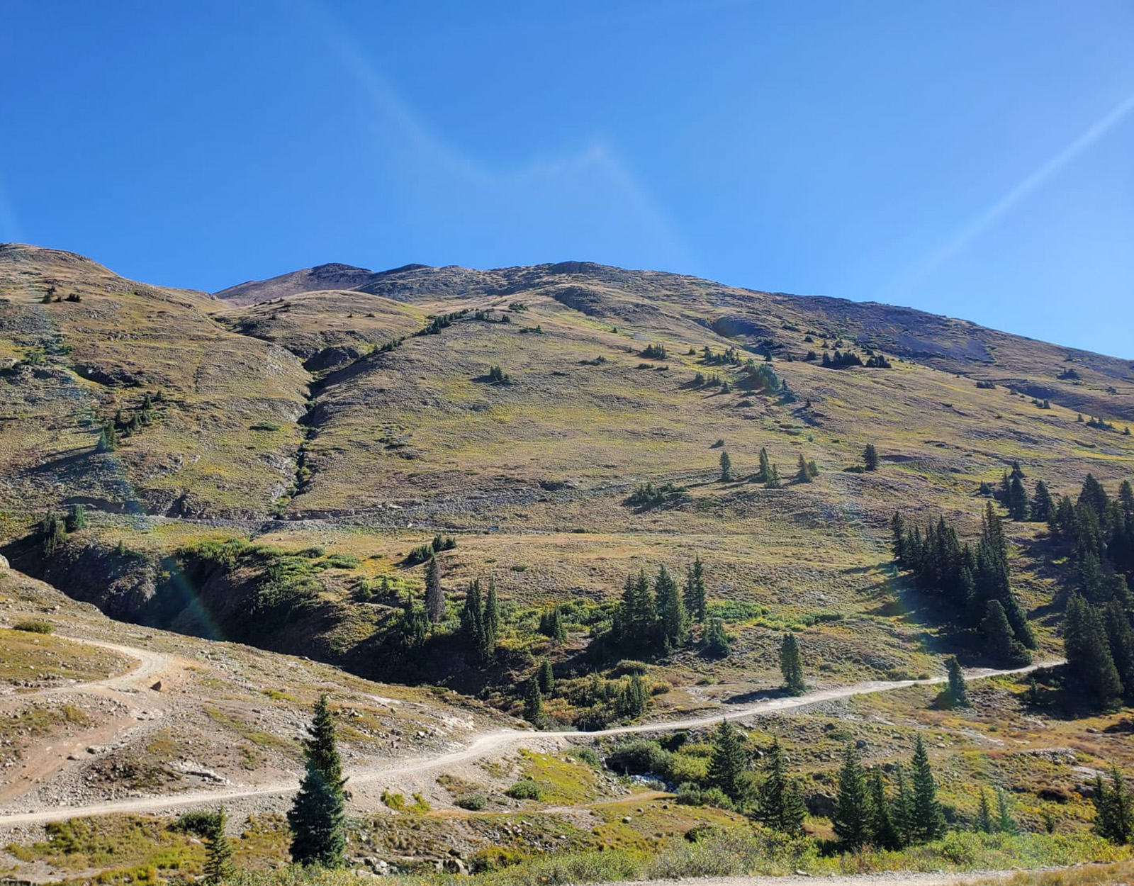 Alpine loop off-roading trail 